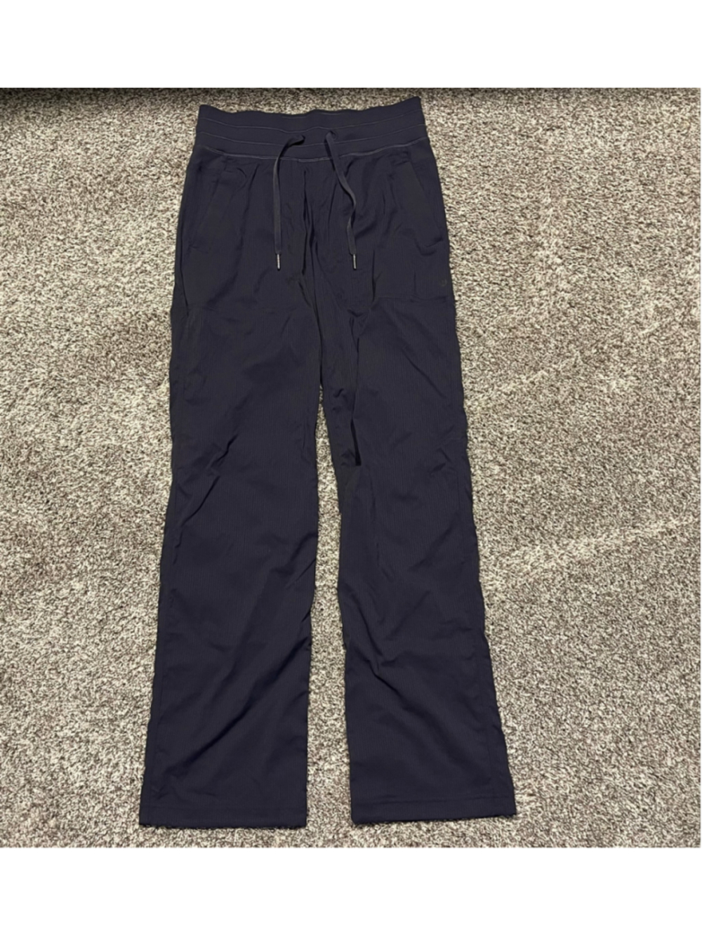 Lululemon Women’s Dance Studio Mid-Rise Pant, Size 4, 32” Inseam, Black Night